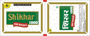 Shikhar 1000 Pan Masala Device mark 4223746 Trademark