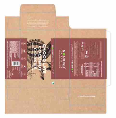 Nourish Organics (packaging) Device mark 4228041 Trademark