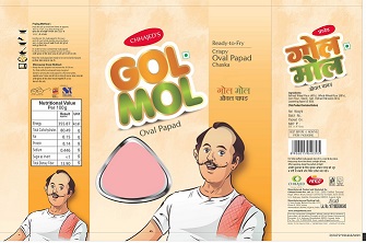 Chhajed's Gol Mol Device mark 4234243 Trademark