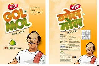 Chhajed's Frylo Gol Mol Device mark 4234244 Trademark