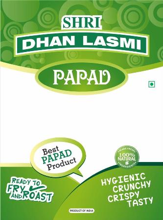 Shri Dhanlasmi Papad Device mark 4232393 Trademark
