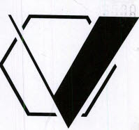 Device Of V In Hexagon Device mark 4236590 Trademark