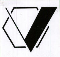 Device Of V In Hexagon Device mark 4236591 Trademark
