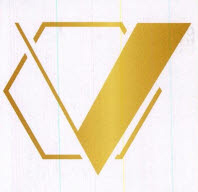 Device Of V In Hexagon Device mark 4236599 Trademark