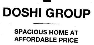 Doshi Group With Spacious Home (label) Device mark 4236722 Trademark