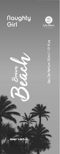 Naughty Girl Brown Beach (label In Black And White) Device mark 4238137 Trademark