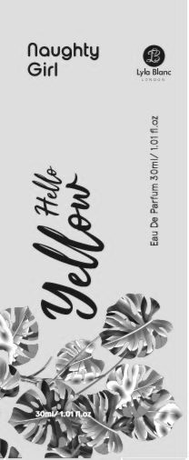 Naughty Girl Hello Yellow (label In Black And White) Device mark 4238142 Trademark