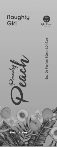 Naughty Girl Preachy Peach (label In Black And White) Device mark 4238148 Trademark