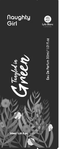 Naughty Girl Tangled In Green (label In Black And White) Device mark 4238152 Trademark