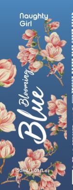 Naughty Girl Blooming Blue (label In Colour) Device mark 4238156 Trademark