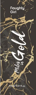 Naughty Girl Miles In Gold (label In Colour) Device mark 4238164 Trademark