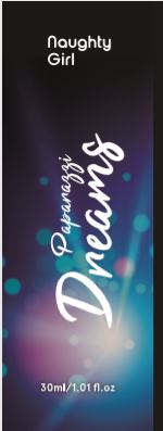 Naughty Girl Paparazzi Dreams (label In Colour) Device mark 4238166 Trademark