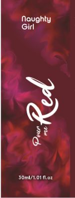 Naughty Girl Pour Me Red (label In Colour) Device mark 4238167 Trademark