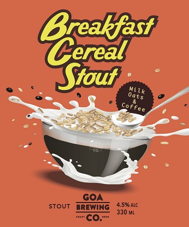 Breakfast Cereal Stout - Goa Brewing Co. Device mark 4242860 Trademark