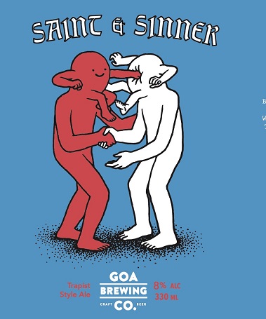 Saint And Sinner - Goa Brewing Co. Device mark 4242861 Trademark