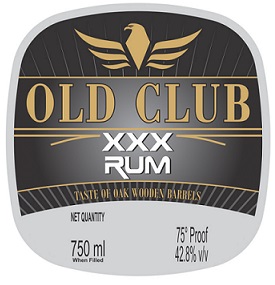 Old Club Xxx Rum Device mark 4245549 Trademark