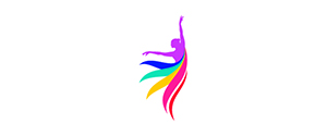 Device Of Lady With Different Colours Of Feathers Device mark 4246935 Trademark