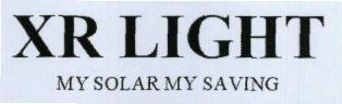 Xr Light, My Solar My Saving Device mark 4250488 Trademark