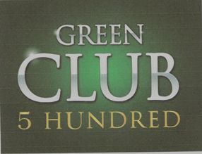 Green Club 5 Hundred Device mark 4249113 Trademark