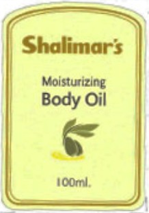 Shalimar’s Moisturizing Body Oil Device mark 4249122 Trademark