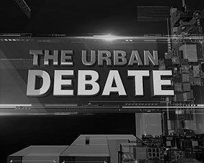 The Urban Debate (logo) Device mark 4249642 Trademark