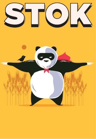 Stok With Device Of Panda Device mark 4256232 Trademark