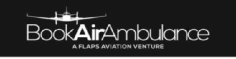 Book Air Ambulance A Flaps Aviation Venture (label) Device mark 4256394 Trademark