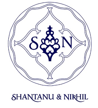 Sn With Booti Design With Double Circle ( Logo And Design) Device mark 4256721 Trademark