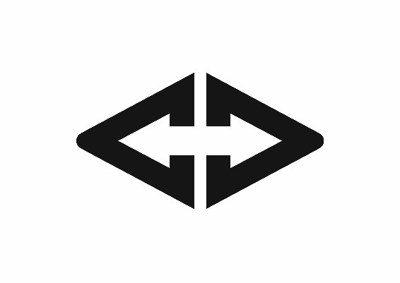 An Original Device Comprising Of A Two-way Arrow Depicted By Two Triangles Device mark 4257721 Trademark