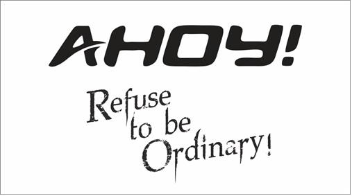 Ahoy! Refuse To Be Ordinary! (device) Device mark 4265024 Trademark