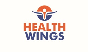 Health Wings Logo Device mark 4269450 Trademark