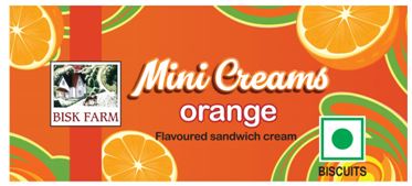Bisk Farm Mini Creams Orange Device mark 4278073 Trademark