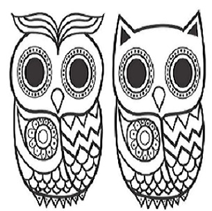 Device Of Owl Pair Device mark 4277726 Trademark