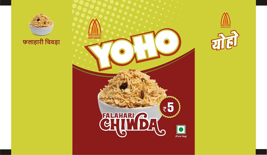 Yoho- Falahari Chiwda Device mark 4279566 Trademark