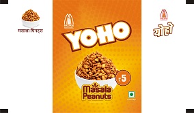 Yoho- Masala Peanuts Device mark 4279584 Trademark