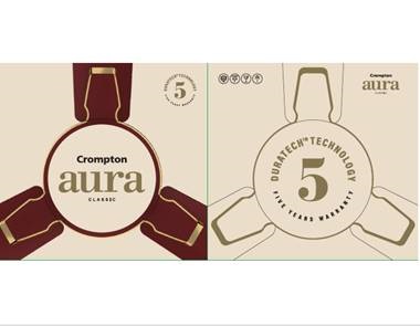 Crompton Aura Classic With Duratech Technology Device mark 4279795 Trademark