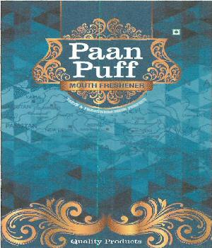 Paanpuff Mouth Freshener Device mark 4284338 Trademark
