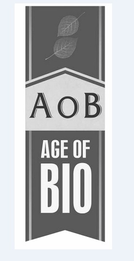 Aob - Age Of Bio (with Device) Device mark 4288301 Trademark
