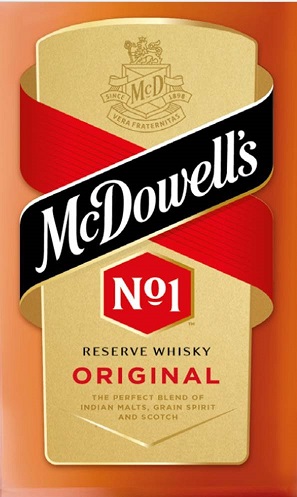 Mcdowell's No. 1 Label Device mark 4288899 Trademark