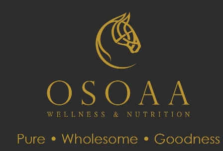 Osoaa Wellness & Nutrition Pure. Wholesome. Goodness With Device Of Horse Device mark 4287128 Trademark