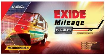 Exide Mileage Punchgrid With Device (label) Device mark 4289988 Trademark