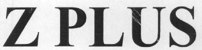 Z Plus Device mark 2970652 Trademark