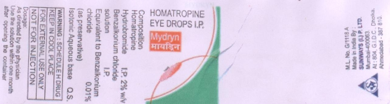 Mydryn Device mark 1840496 Trademark