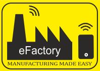 Efactory ; Manufacturing Made Easy Device mark 4292103 Trademark
