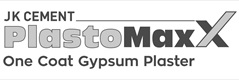 Jk Cement Plastomaxx One Coat Gypsum Plaster (l) Device mark 4293128 Trademark
