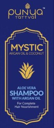 Punyatattvamystic:(arganoil&coconut)aloevera-shampoo(label) Device mark 4302163 Trademark