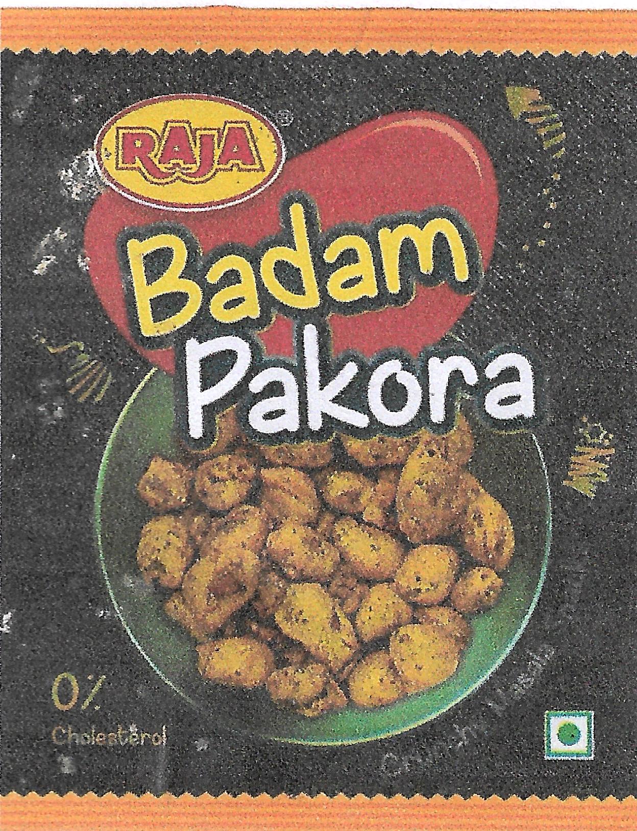 Raja Badam Pakora Device mark 4306211 Trademark