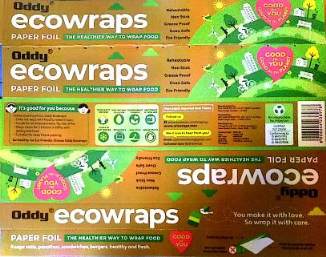 Oddy Ecowraps Device mark 4299438 Trademark