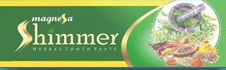 Magnessa Shimmer Herbal Tooth Paste Device mark 4307964 Trademark