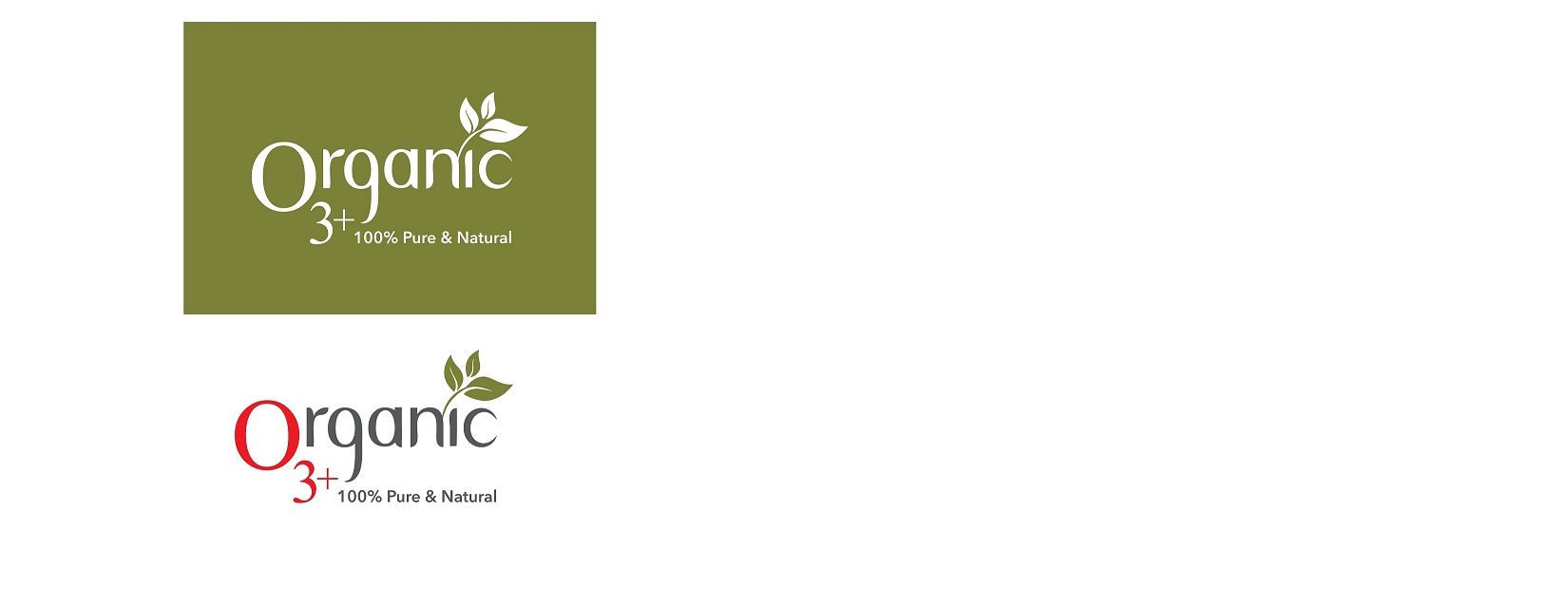Organic 3 Plus 100% Pure & Natural With Device Device mark 4309324 Trademark